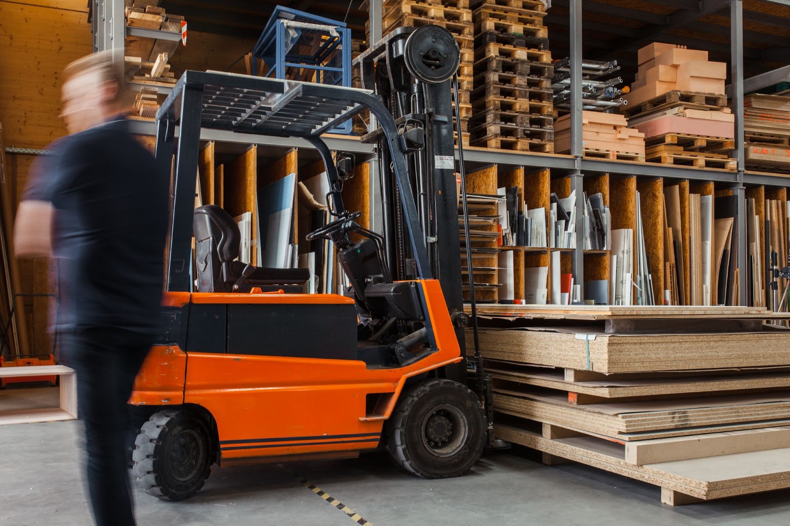 Warehouse manufacturing process