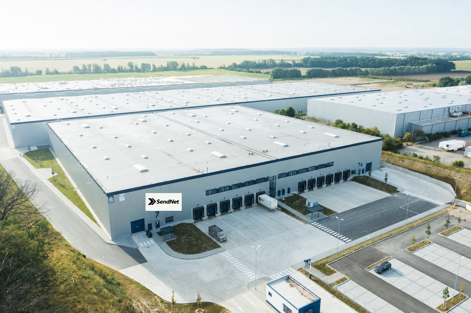 image of the SendNet fulfillment center in Rangsdorf Berlin